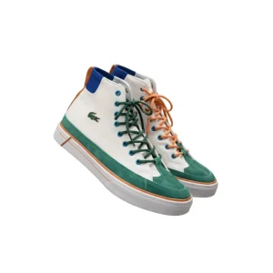 LACOSTE GRIPSHOT MILIEU Sneaker (White/Green/Orange)